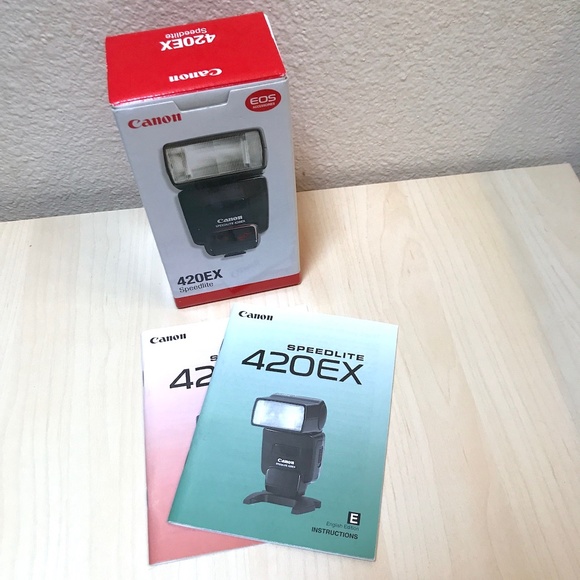 Canon 420EX Speedlite Flash for Cameras Photography Accessories NIB - Picture 2 of 10
